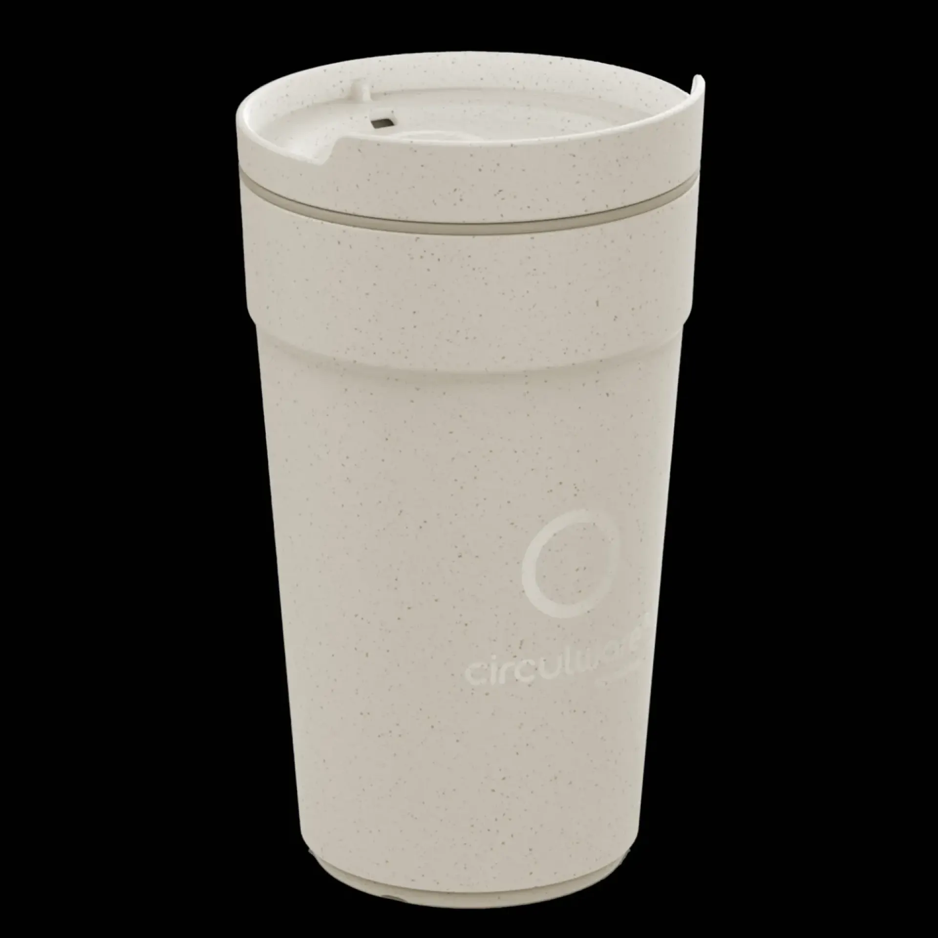 Koffiebeker Circulware 40cl beige.