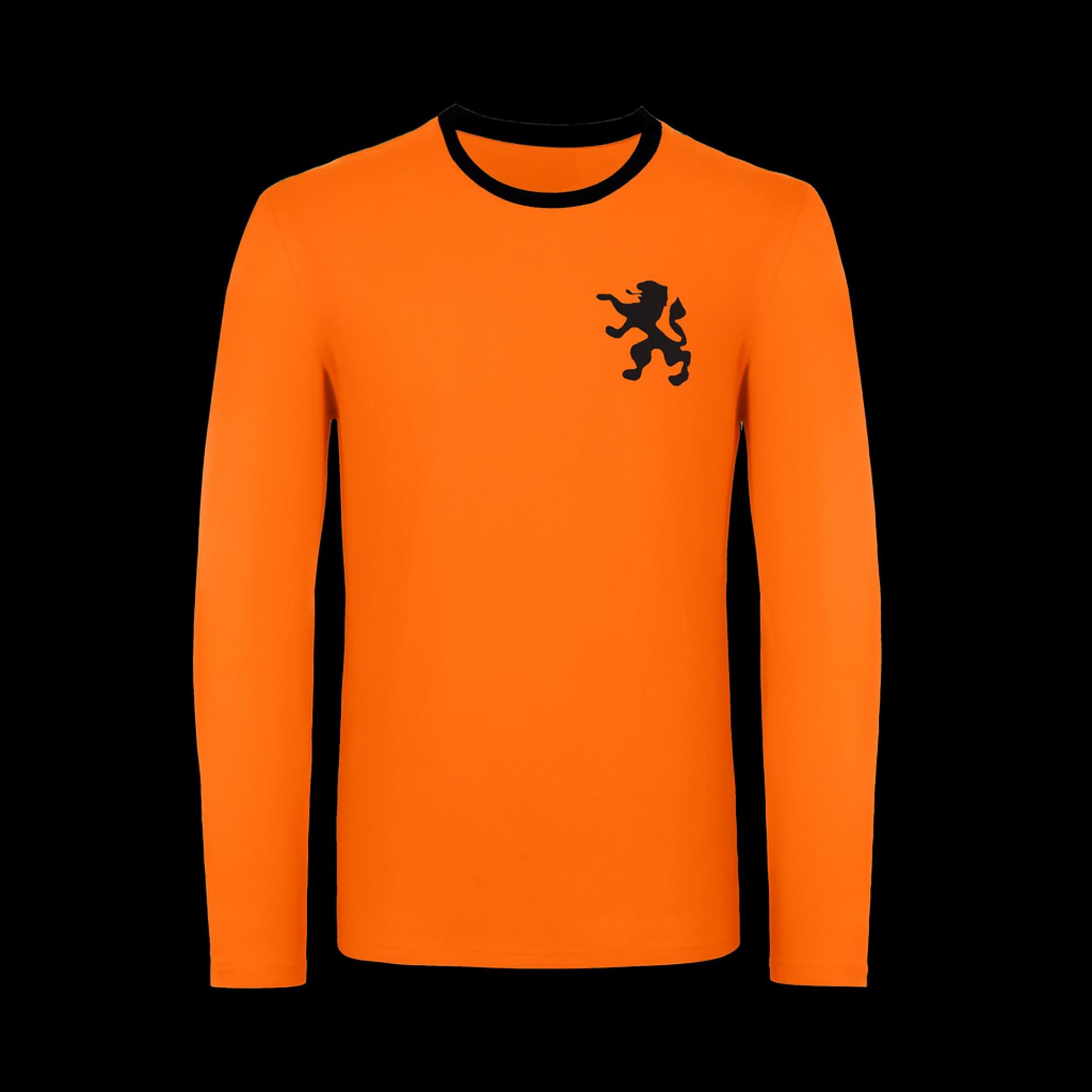 Oranje shirt leeuw