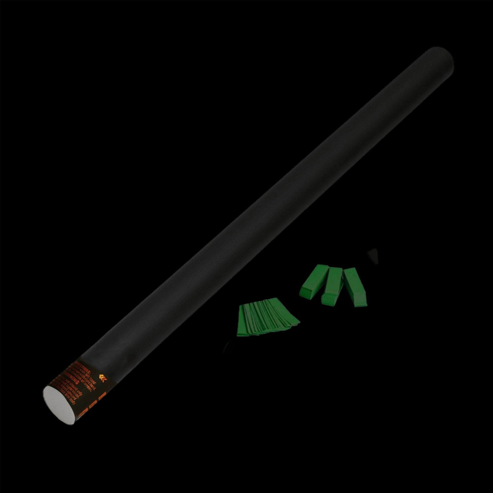 Fjesta confetti kanon 80cm donkergroen