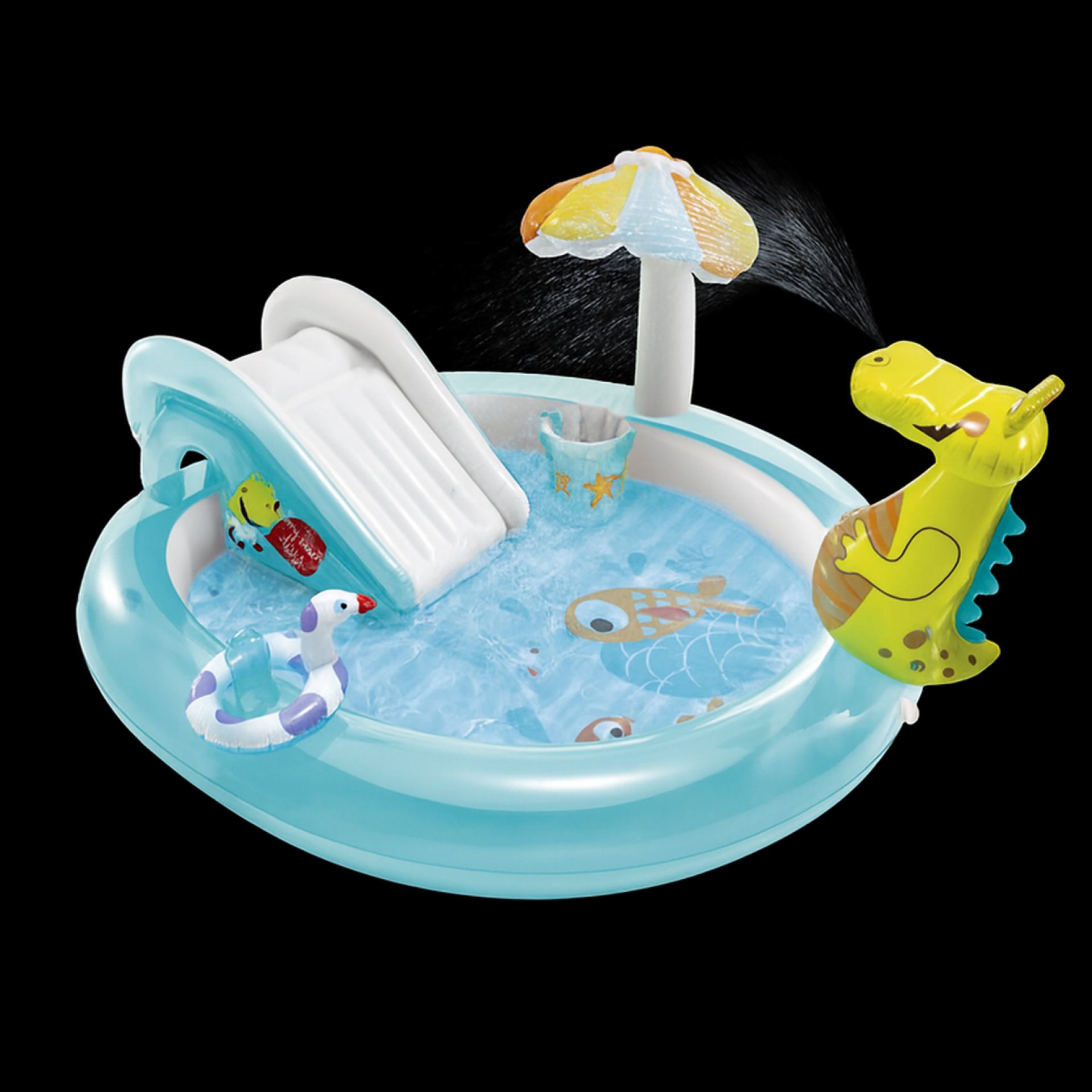 Intex krokodil play center 201cm