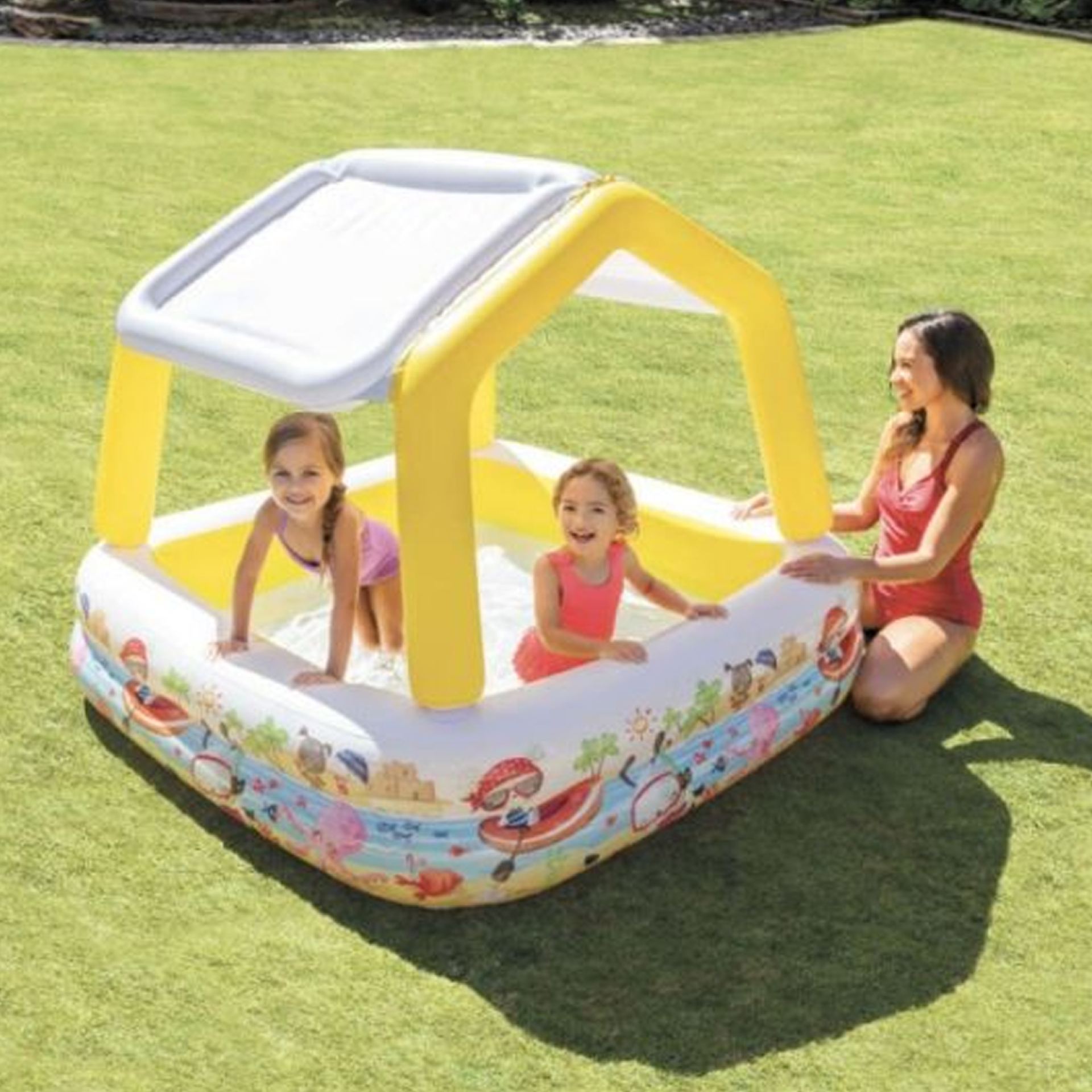 Intex beach shade zwembad 157cm voorbeeld