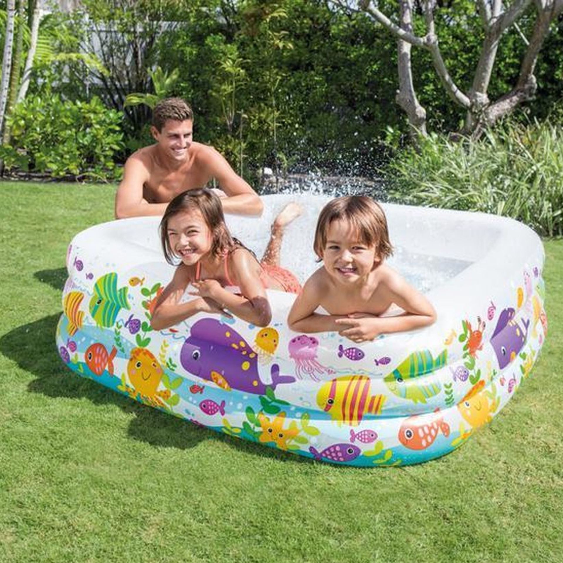 Intex sea aquarium zwembad voorbeeld