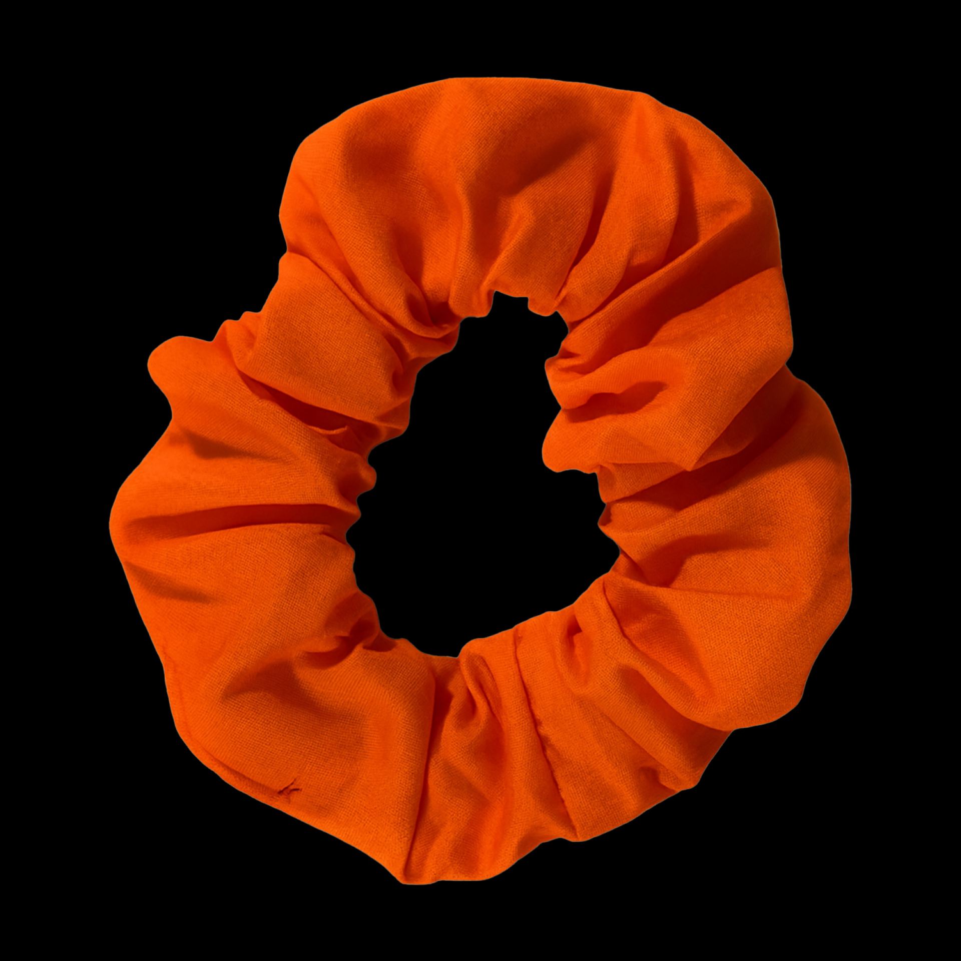 Oranje scrunchie