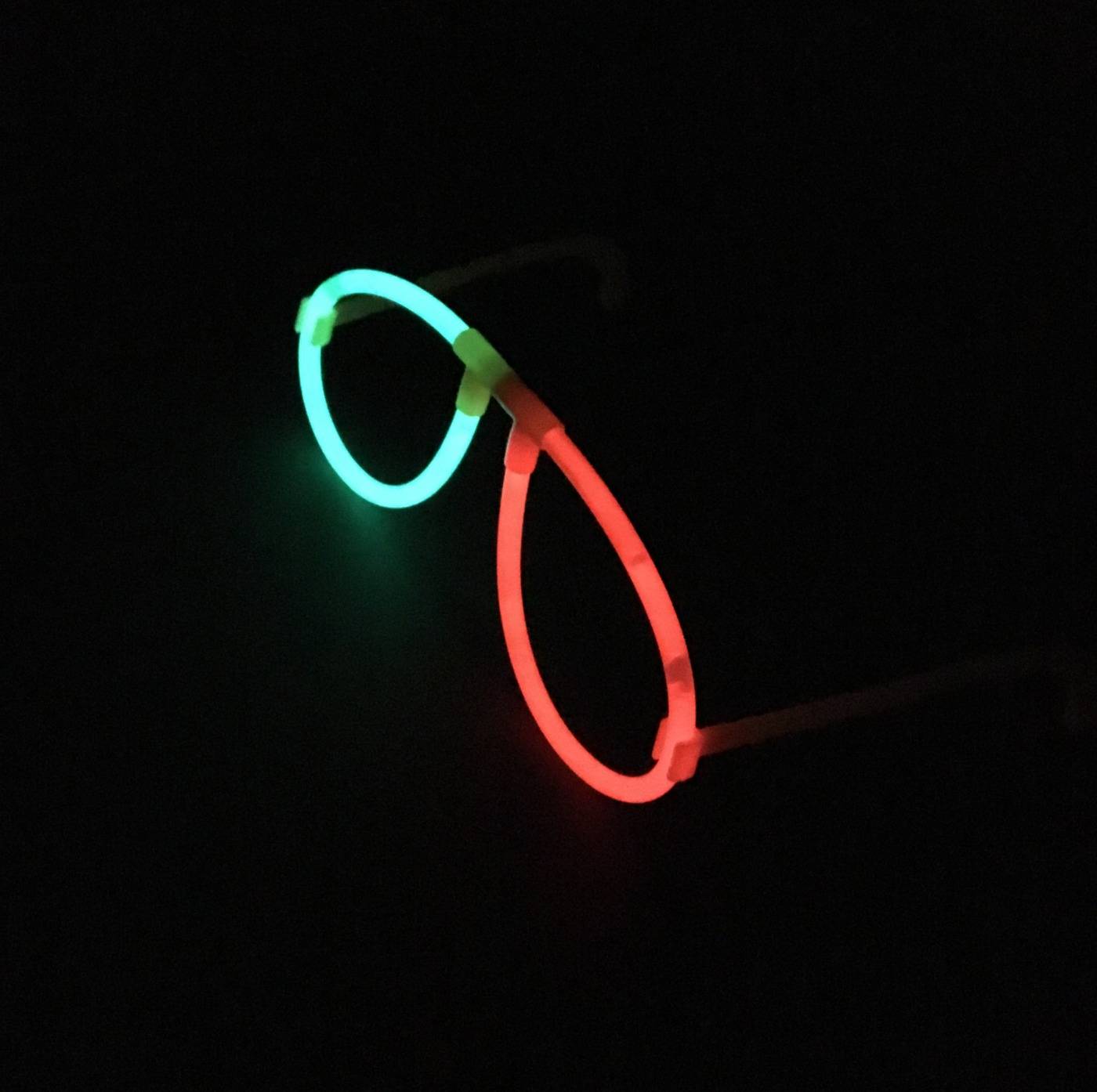 Lichtgevende bril glowsticks