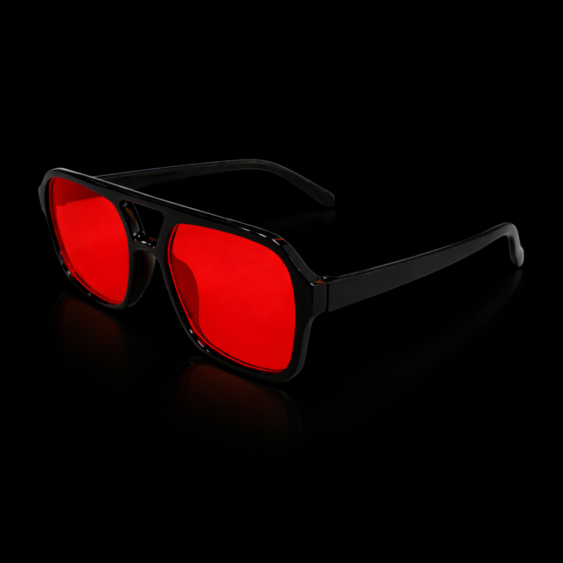 Festival bril rode glazen