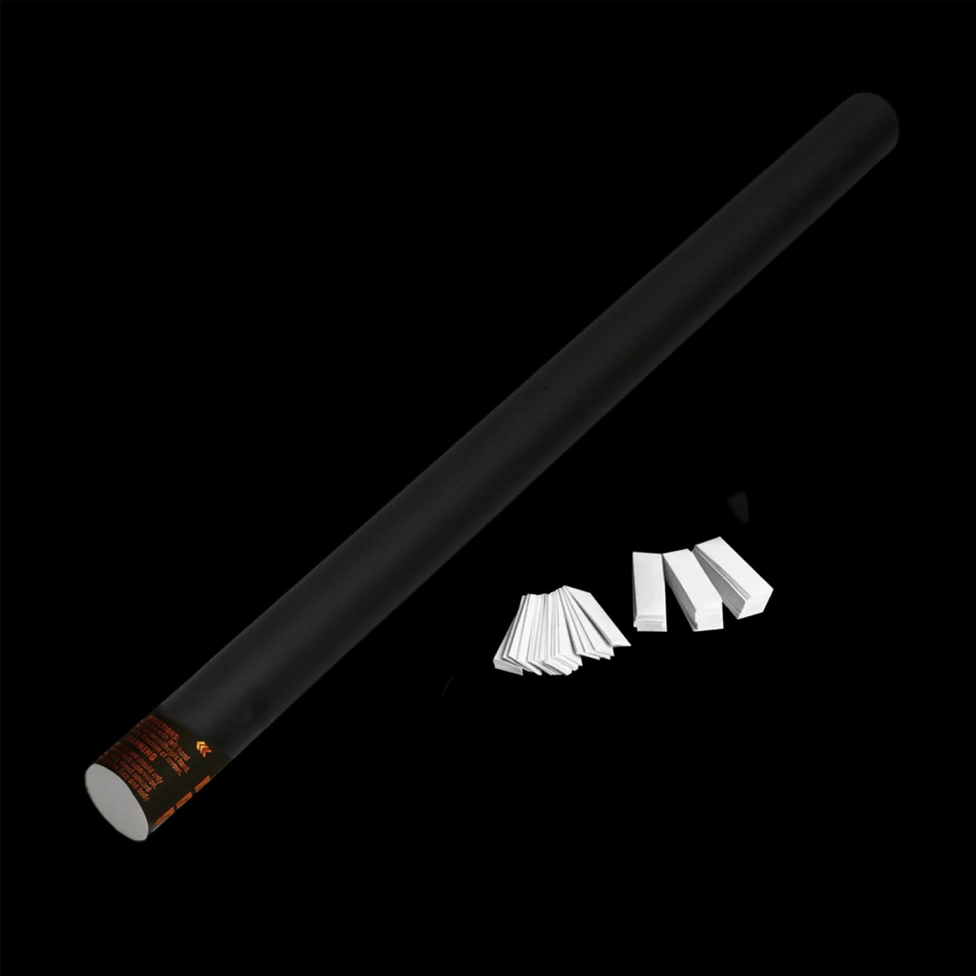 Fjesta confetti kanon 80cm wit