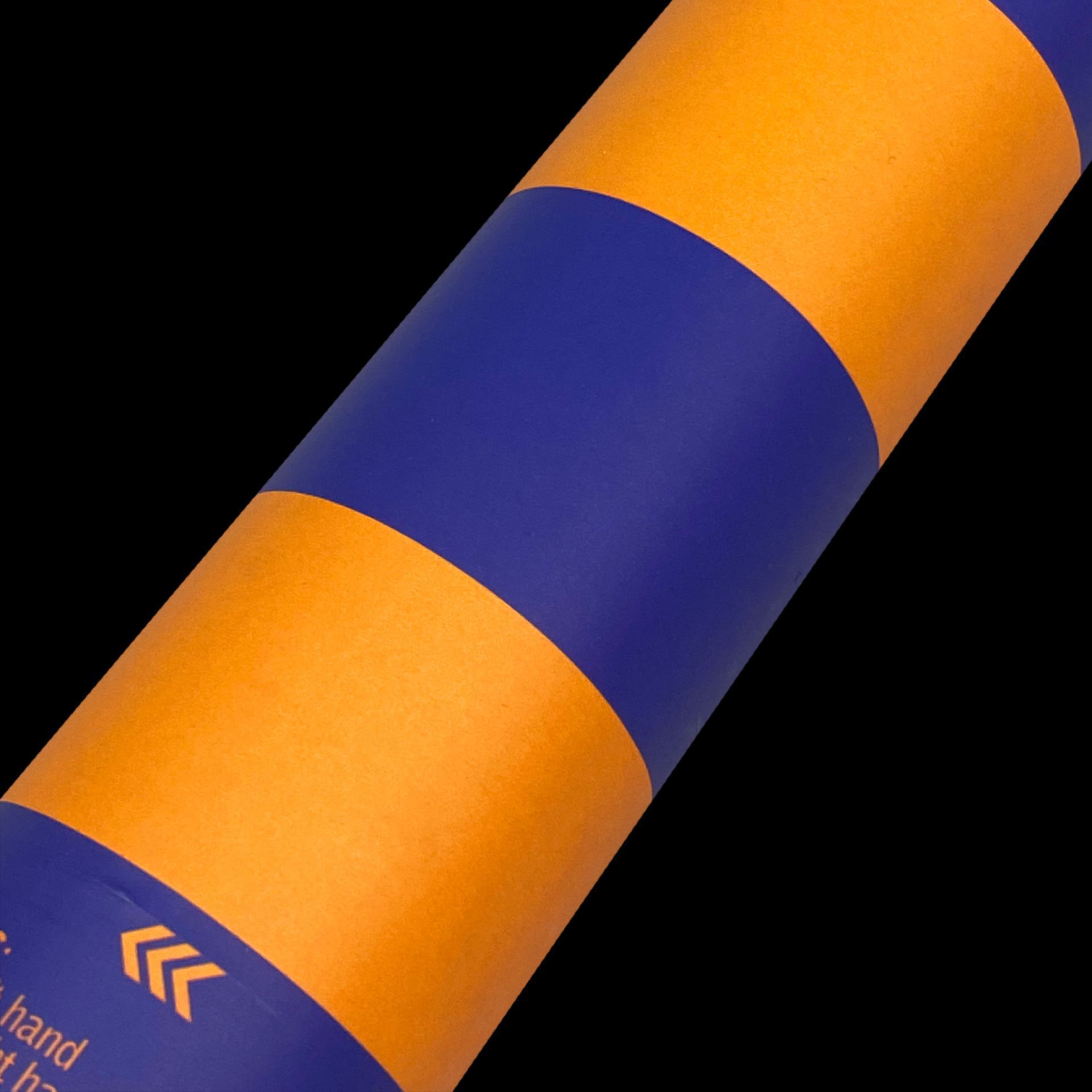Fjesta confetti kanon 30cm Lampegat oranje