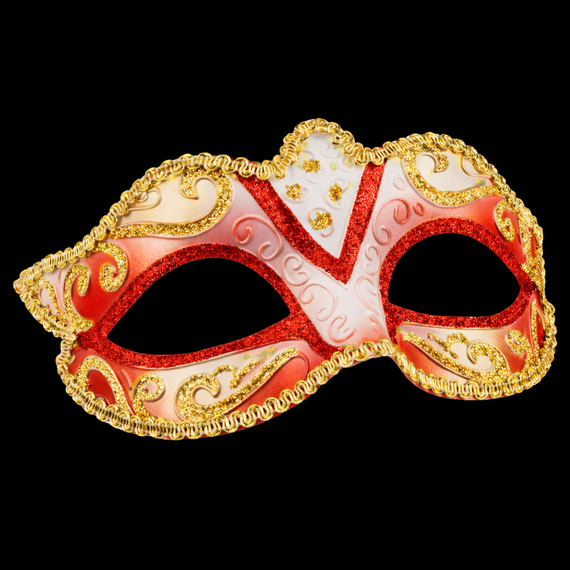 Venetiaans masker venice rood