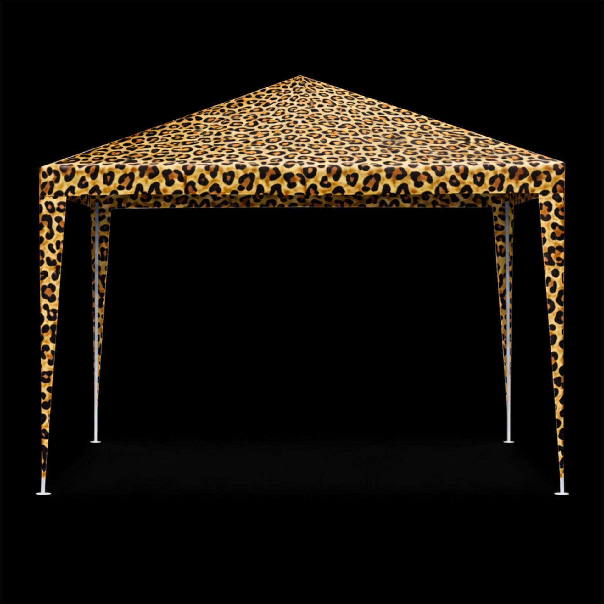 Panter partytent voorzich