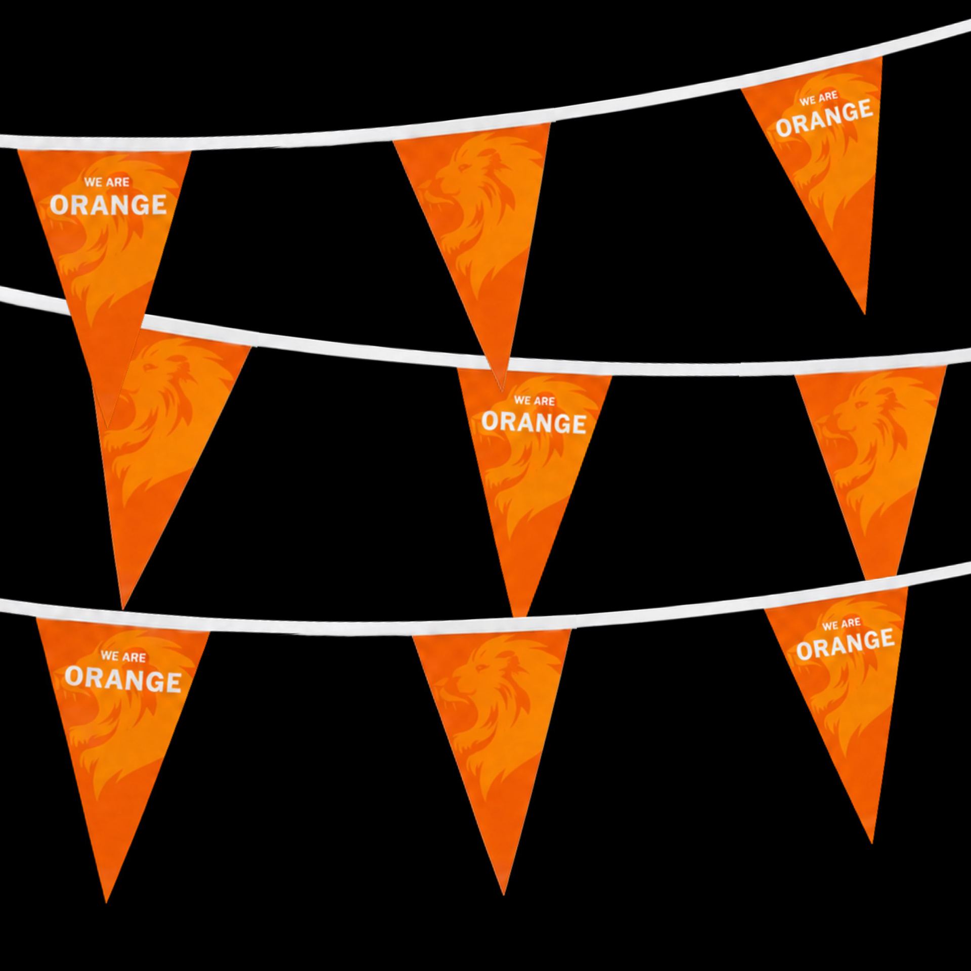 vlaggenlijn oranje leeuw