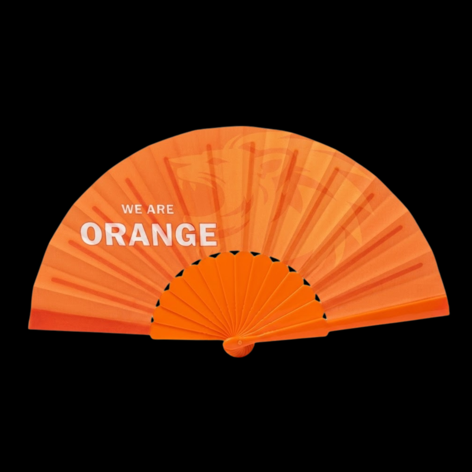 Waaier oranje leeuw