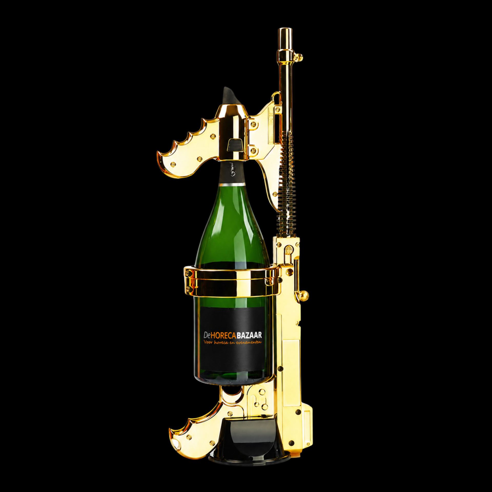 champagne gun goud