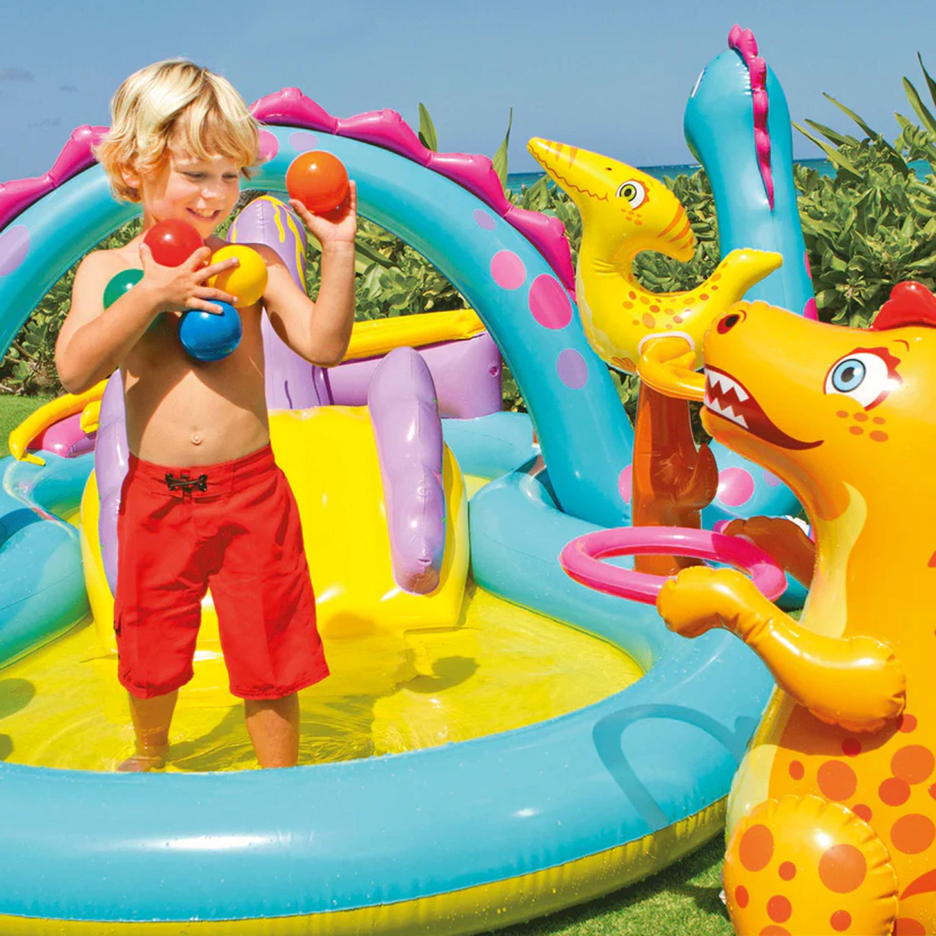 Intex dinoland play center pvc