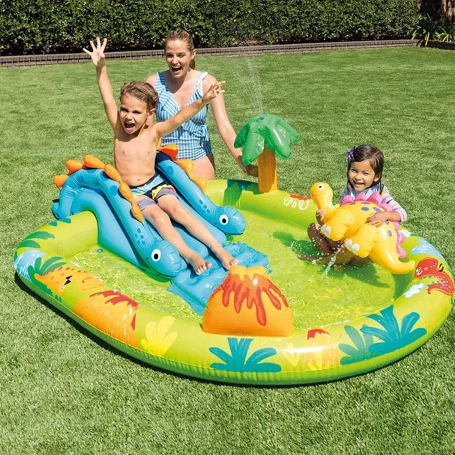 Intex little dino play center vinyl
