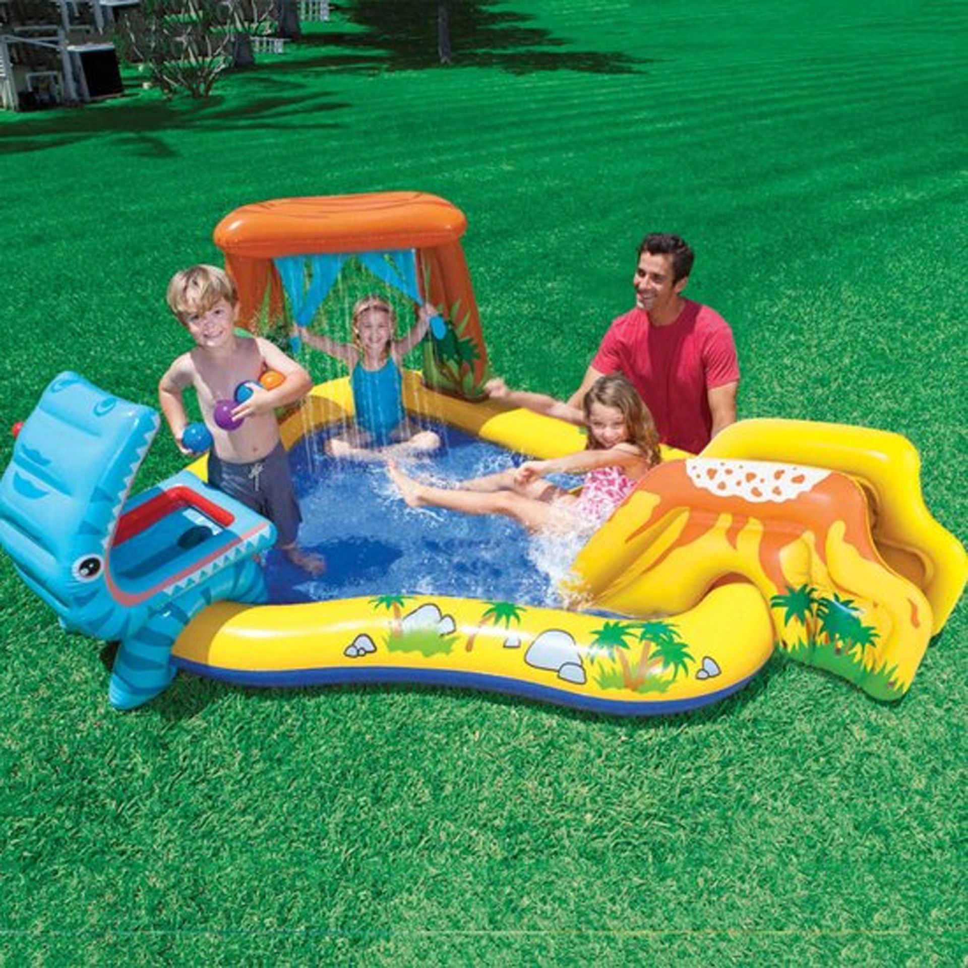 Intex dino play center