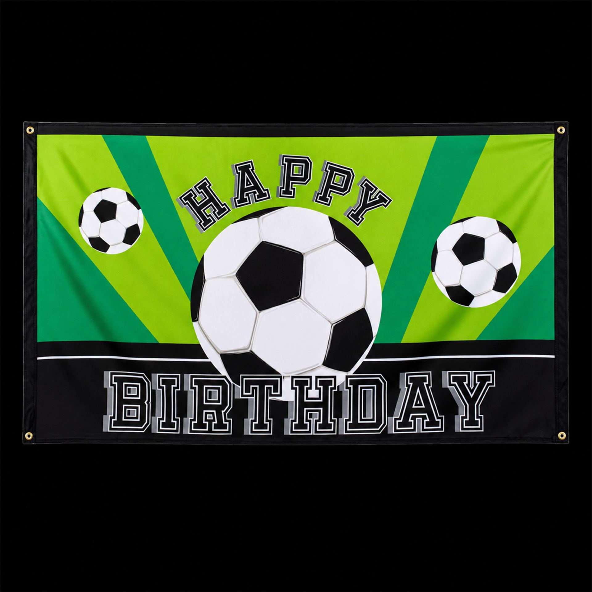 Banner voetbal happy birthday