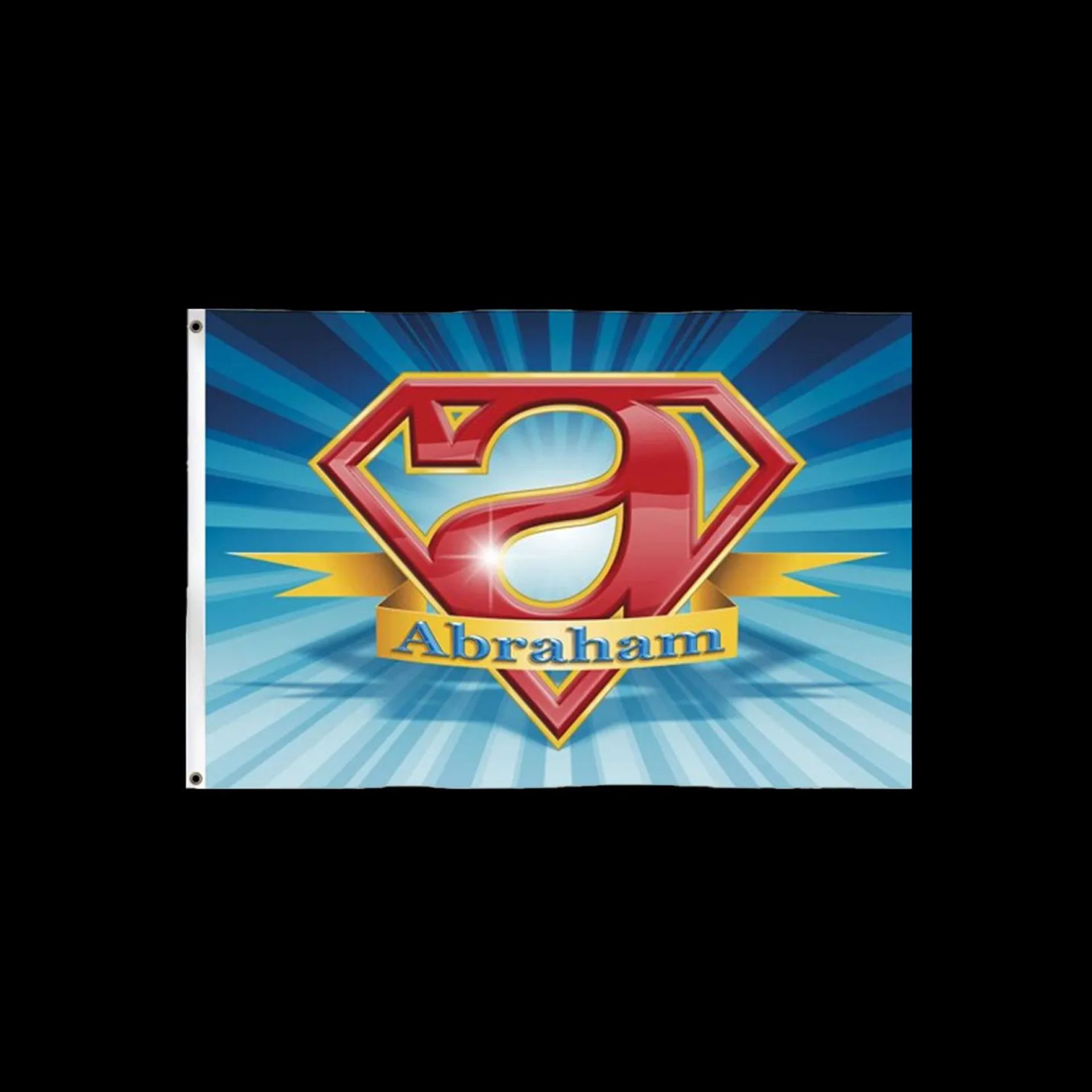 Gevelvlag superheld abraham