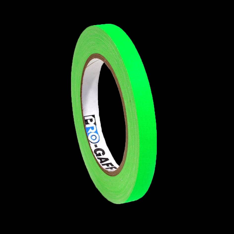 groene fluor glow in the dark tape