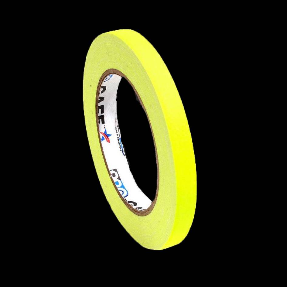 gele fluor glow in the dark tape