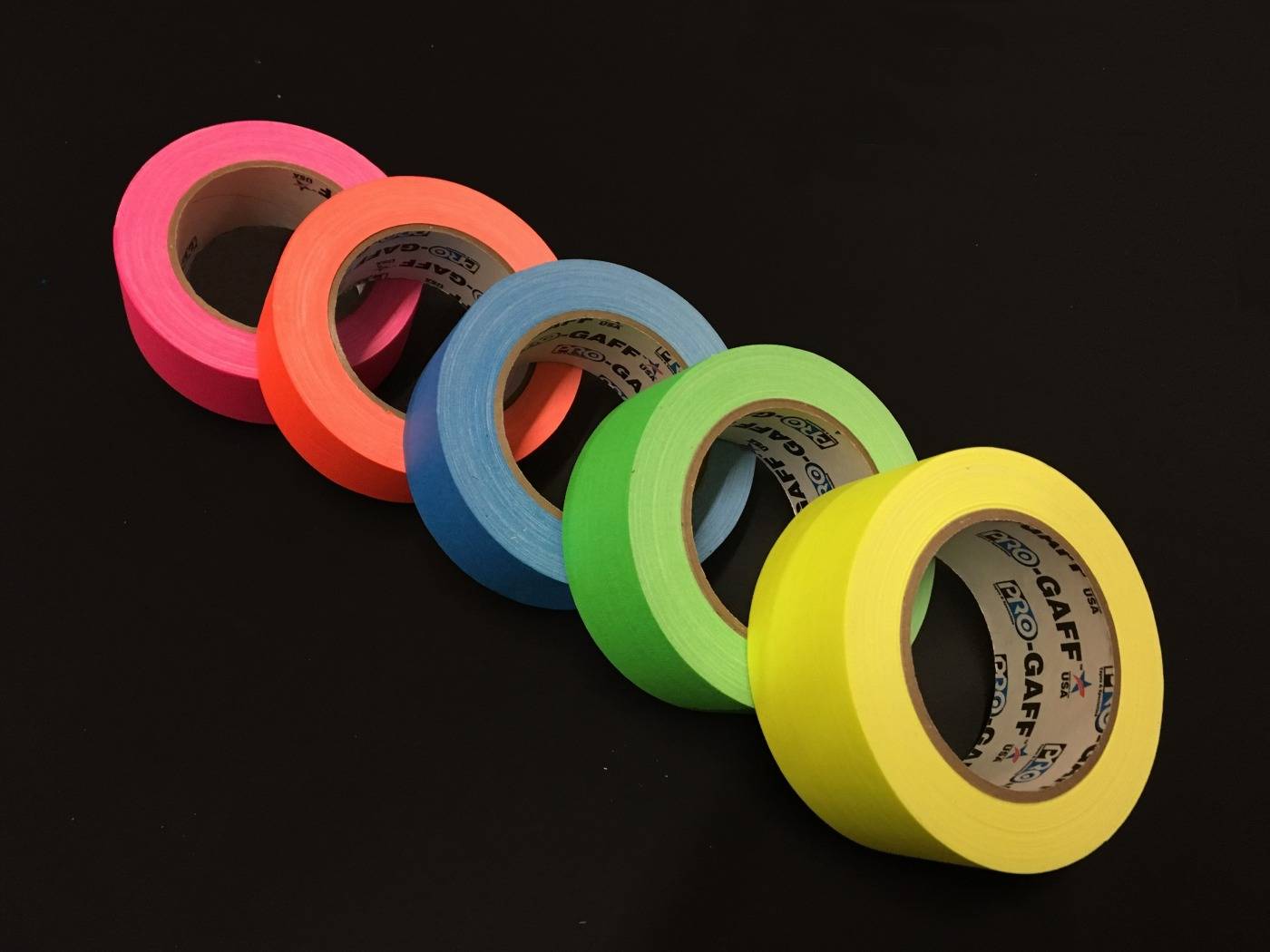 Fluoriserend gekleurd tape lichtgevend t
