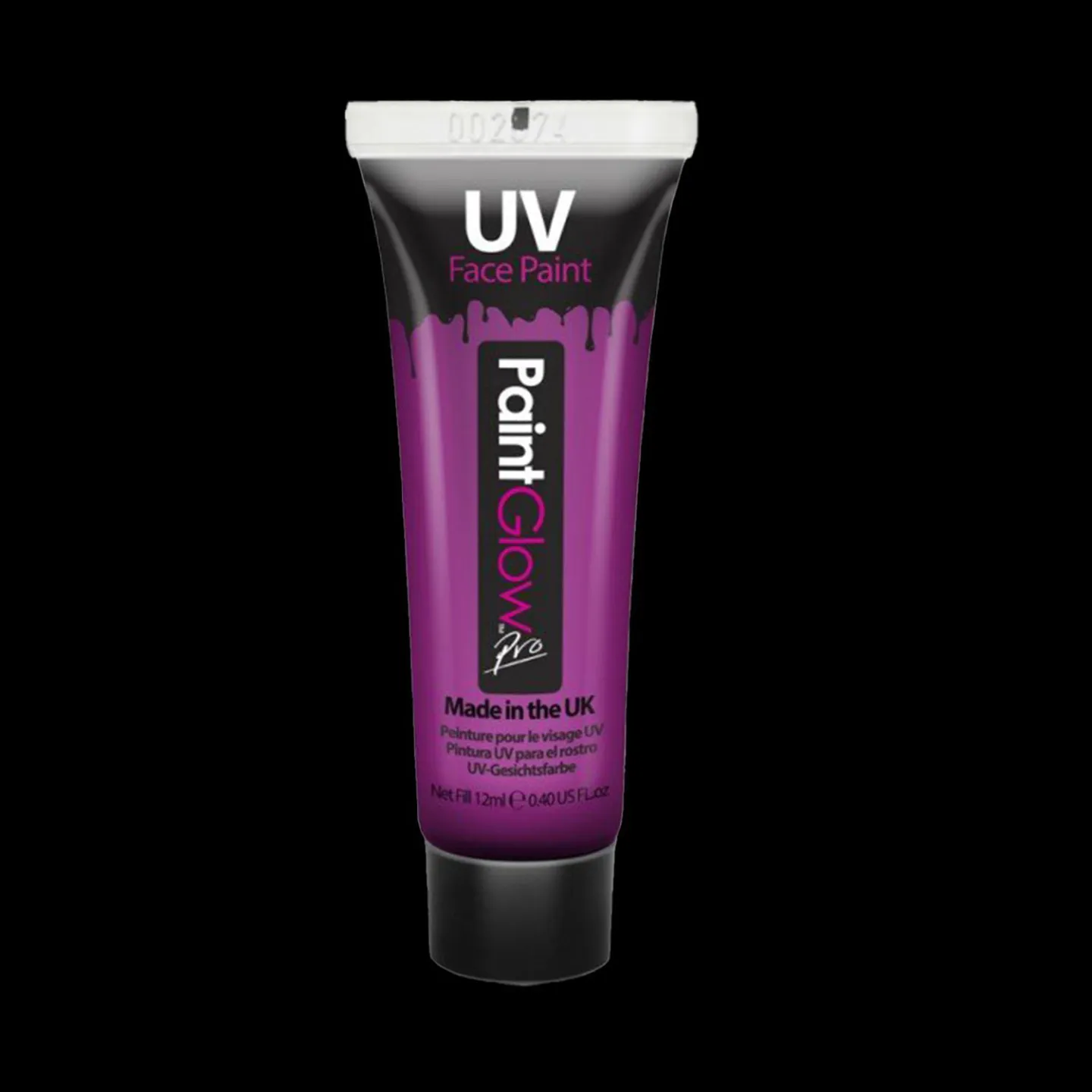 Blacklight face en body 12ml paars.