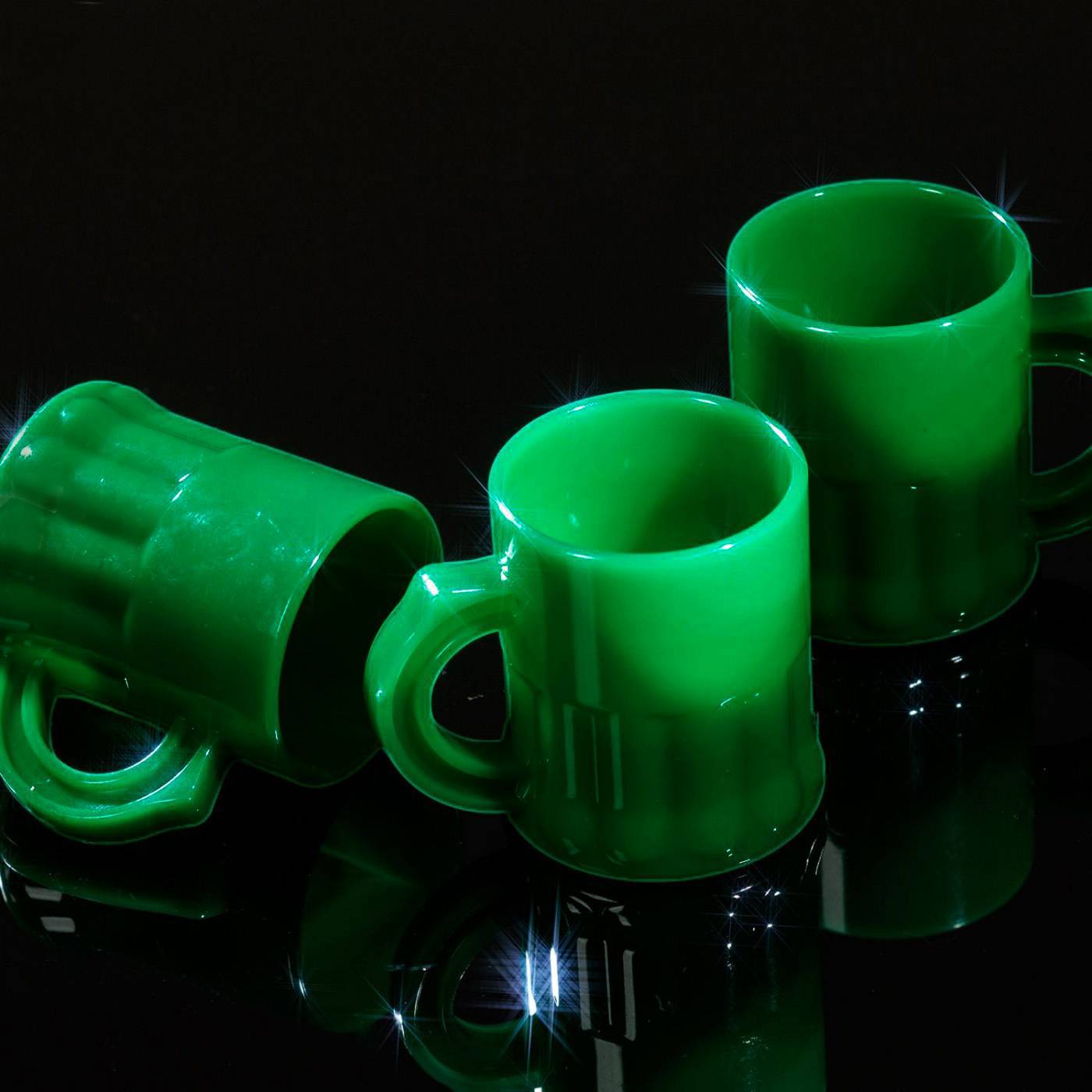 Shotglaasjes groen 2,5cl