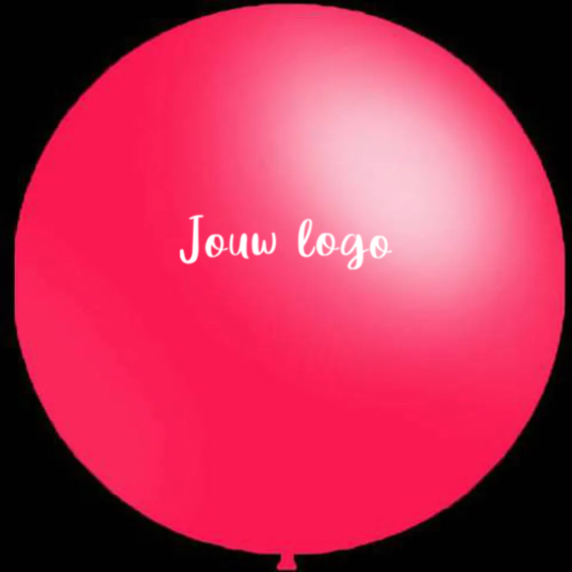 Bedrukte mega ballonnen metallic kopen