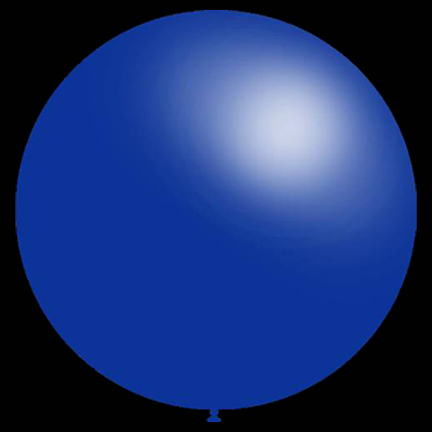 Blauwe ballonnen - 130cm