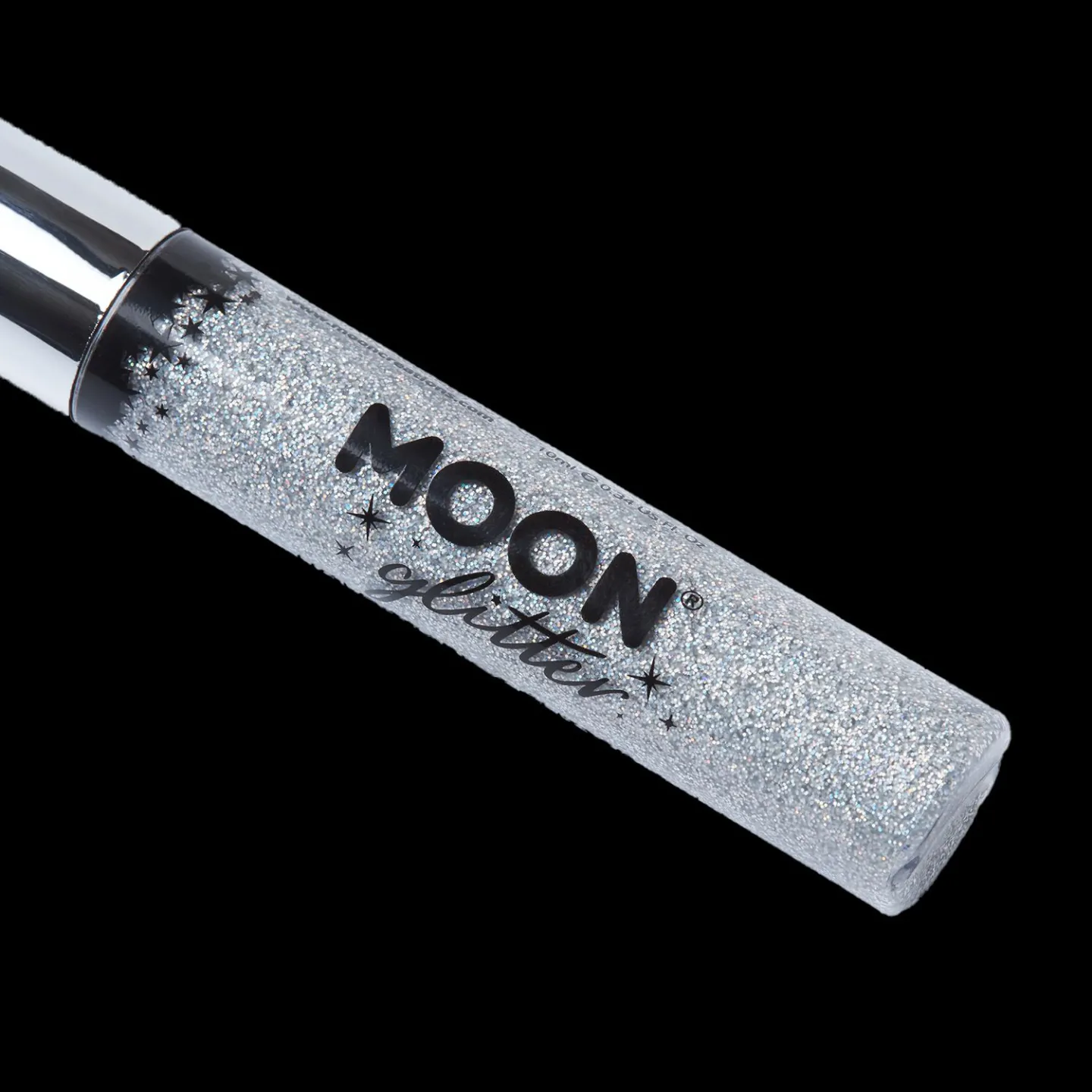 Glitter eyeliner - zilver.