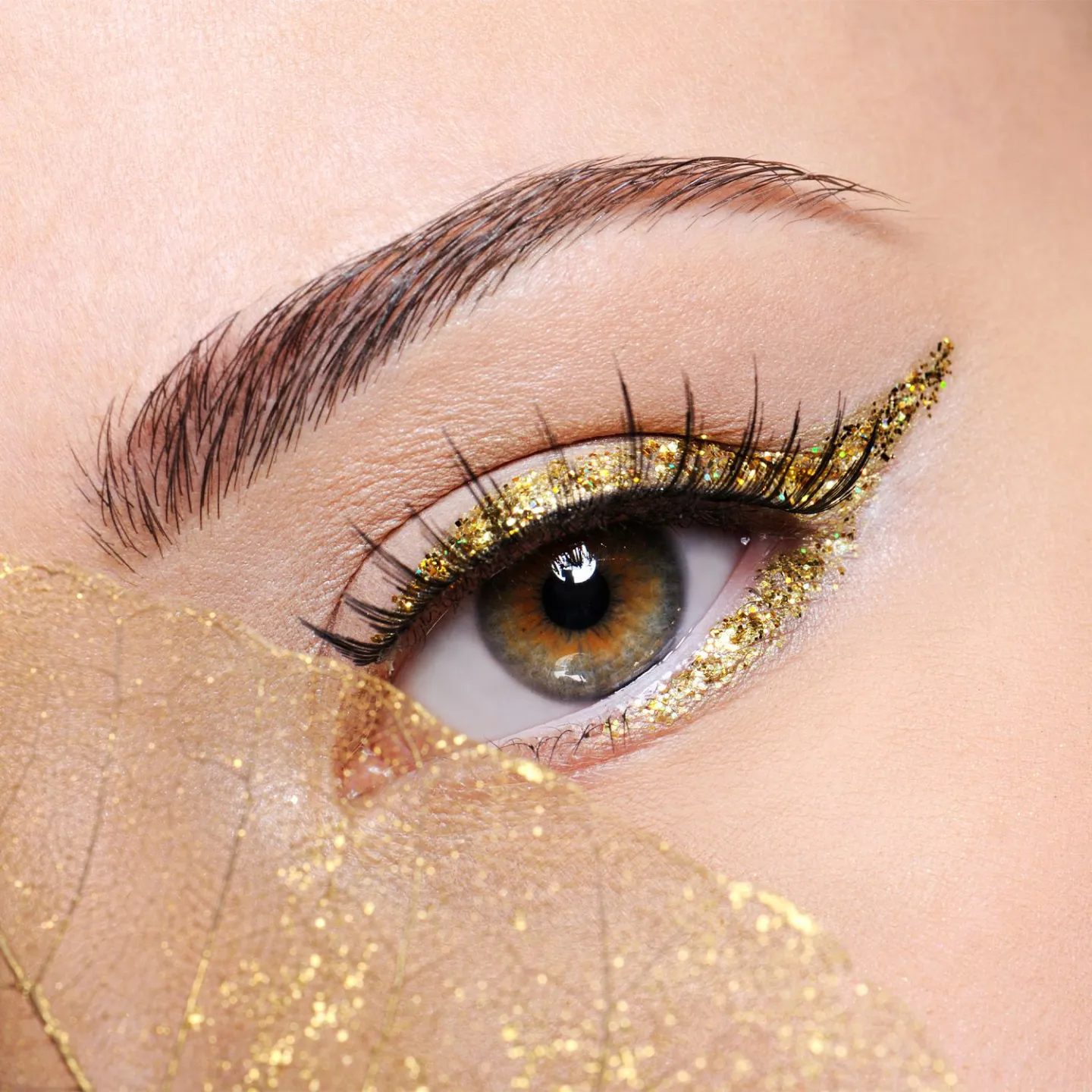 Glitter eyeliner - zilver kopen.