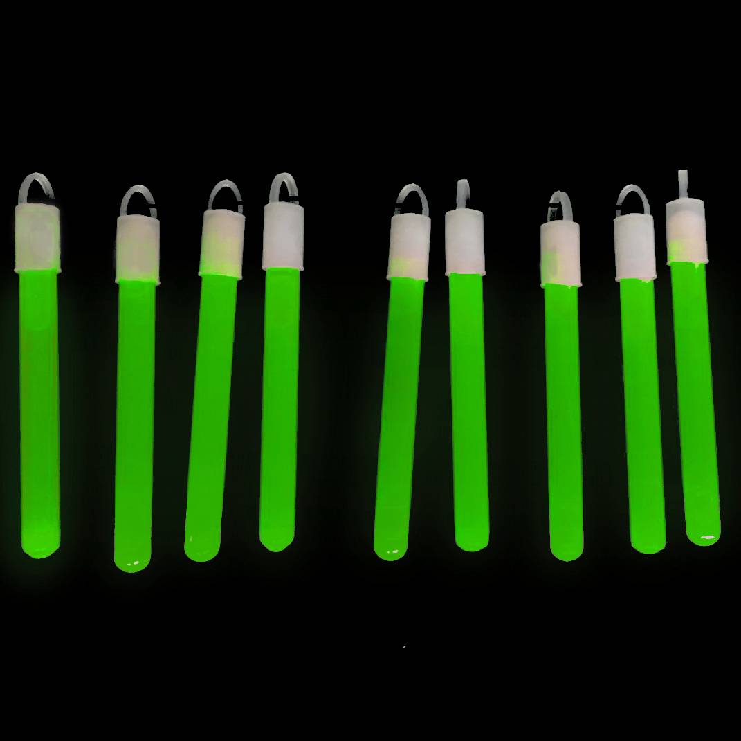groene glowsticks