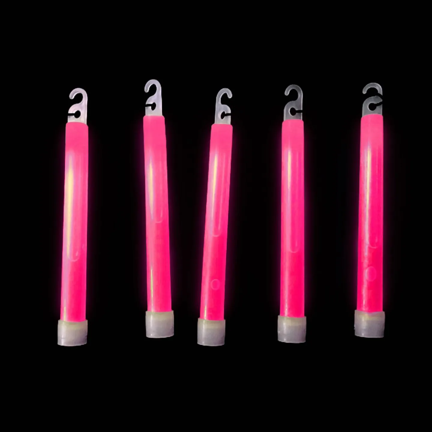 roze glowsticks.