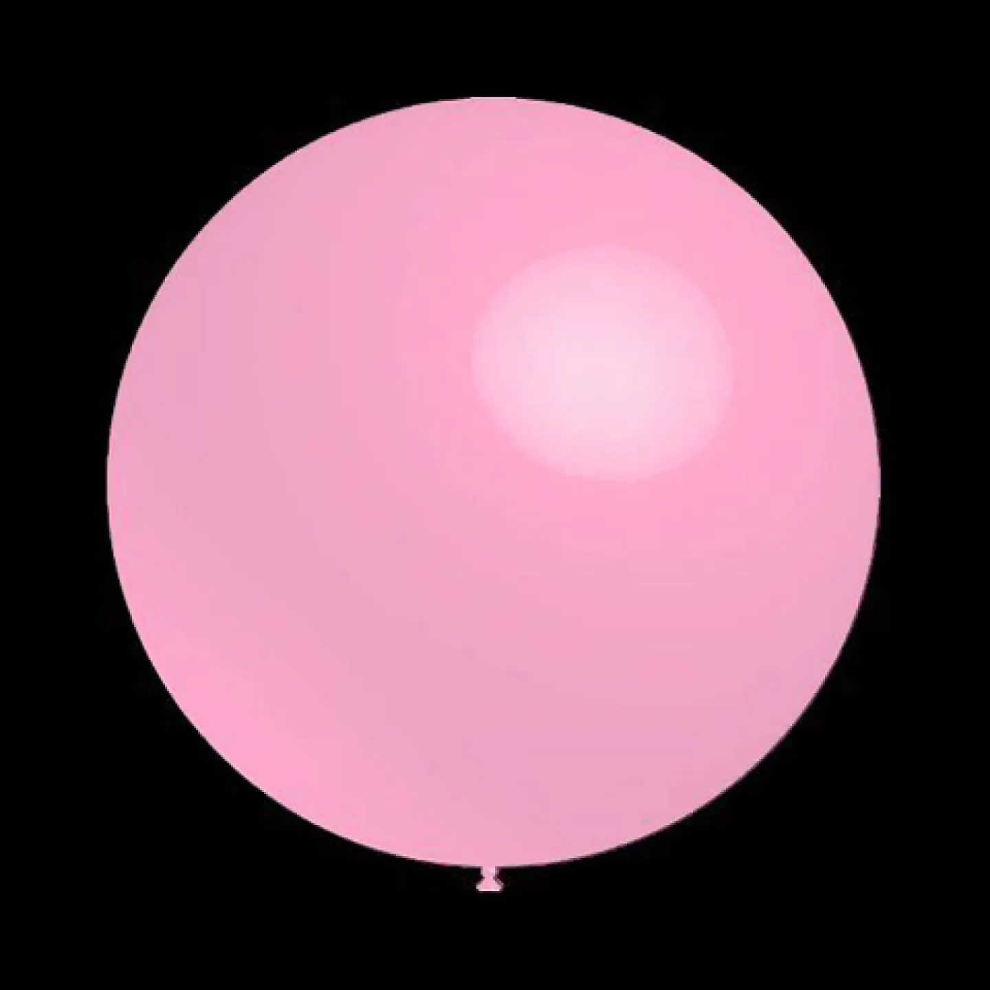 Baby roze ballonnen Rond 30cm.