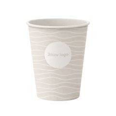 Kunststof koffiebeker bedrukt IML lichtbruin.jpg