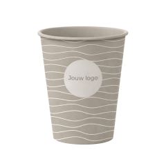 Kunststof koffiebeker bedrukt IML bruin.jpg