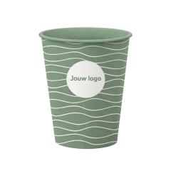 Kunststof koffiebeker bedrukt IML groen.jpg