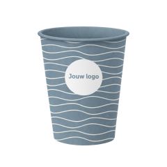 Kunststof koffiebeker bedrukt IML blauw.jpg