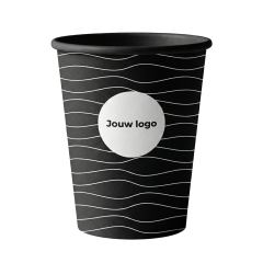 Kunststof koffiebeker IML bedrukt zwart.jpg
