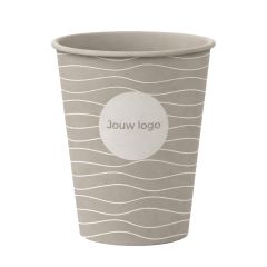 Kunststof koffiebeker IML bedrukt bruin.jpg