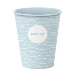 Kunststof koffiebeker IML bedrukt lichtblauw.jpg