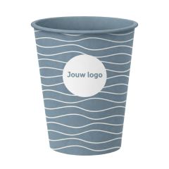 Kunststof koffiebeker IML bedrukt blauw.jpg