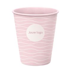 Kunststof koffiebeker IML bedrukt roze.jpg