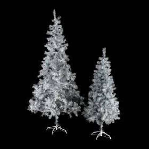 Zilveren kerstboom