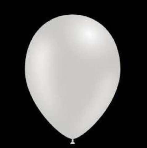Zilveren ballonnen