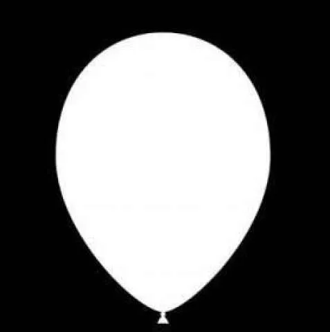Witte ballonnen